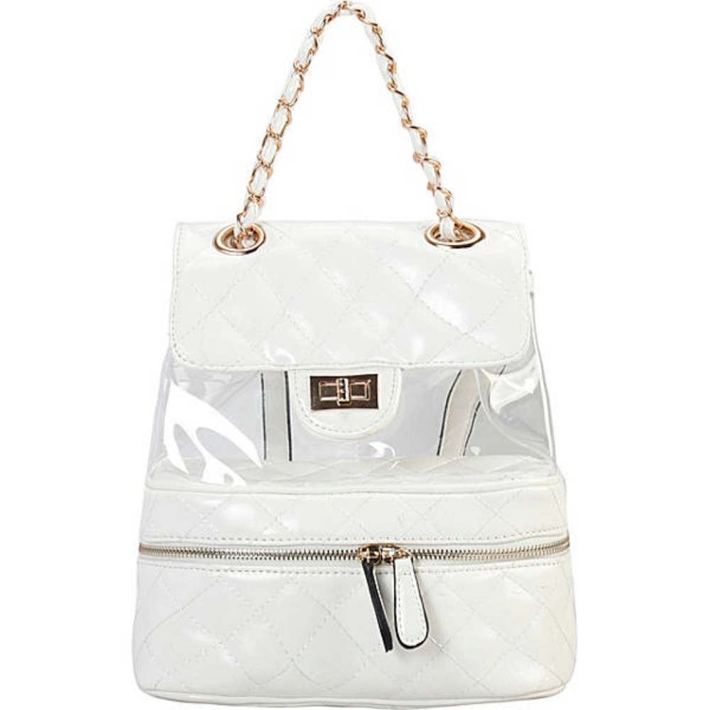 PVC Aquarium Flap backpack NWT